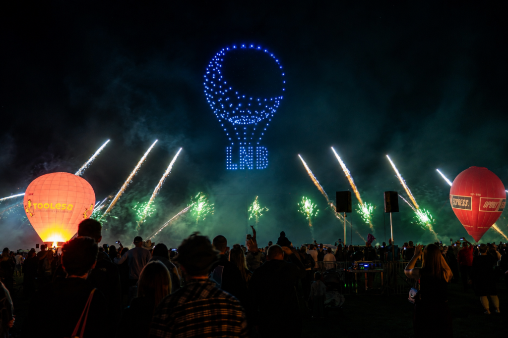 leszczyńska noc balonowa, leszno balony, pokaz dronów leszno, pokaz dronów lnb, leszno 2026, drone show leszno, astranate, Pokaz dronów na finał LNB